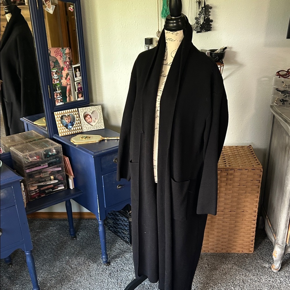 Element Black Trench Sweater